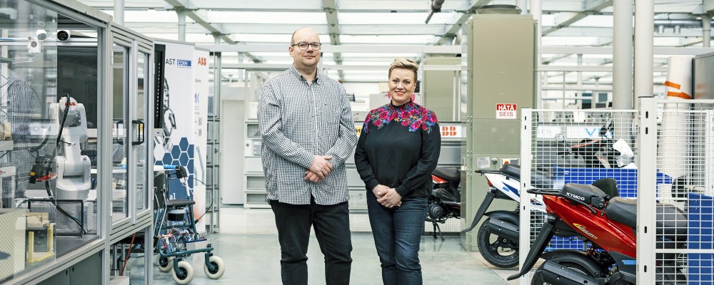 Philipp Holtkamp ja Hanna Turpeinen 