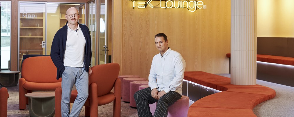 Yleiskuva TEK-loungesta.