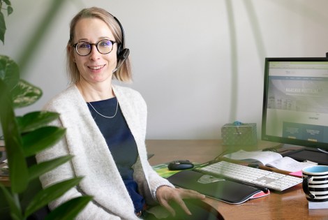 Ira Enckell TEKin töissä