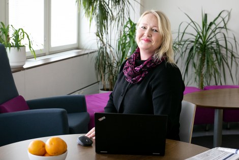 Kati Johansson TEKin töissä