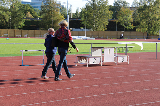Kävelyhaastattelun aikana työnhakija pääsi esittelemään omaa persoonaansa ja osaamistaan mahdolliselle työnantajalle.